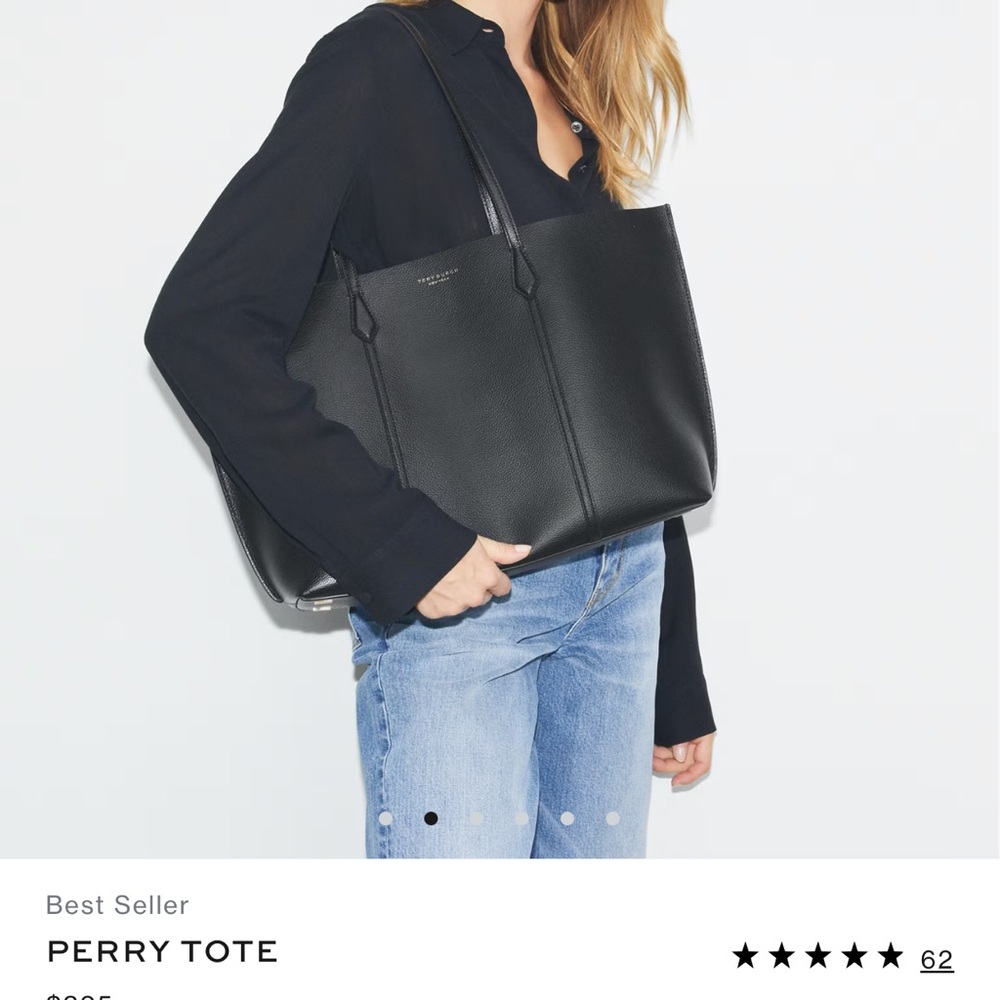 Tory Burch Black Perry Tote